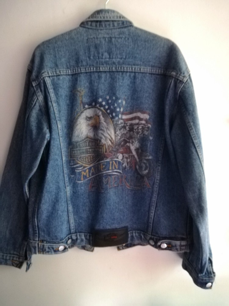 Harley davidson heavy Denim Jacket