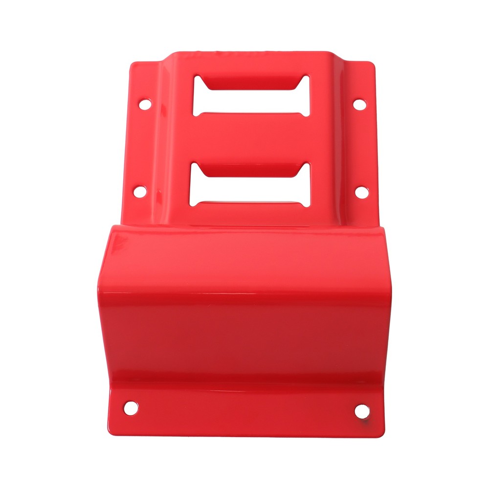 LABLT Secure Cargo E Track Wheel Chock System 8' Red Ratchet Tie Down Straps