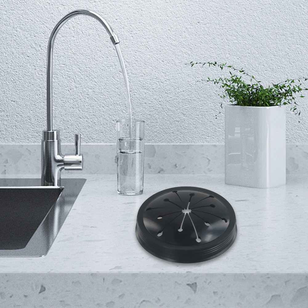 Household Splash Guards Systems Waste Accessories Baffle Black Disposal