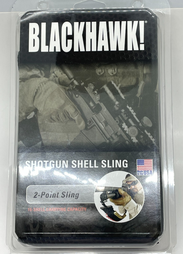 BLACKHAWK Shotgun Shell Sling 2-Point Sling 15-Shell Carrying Capacity