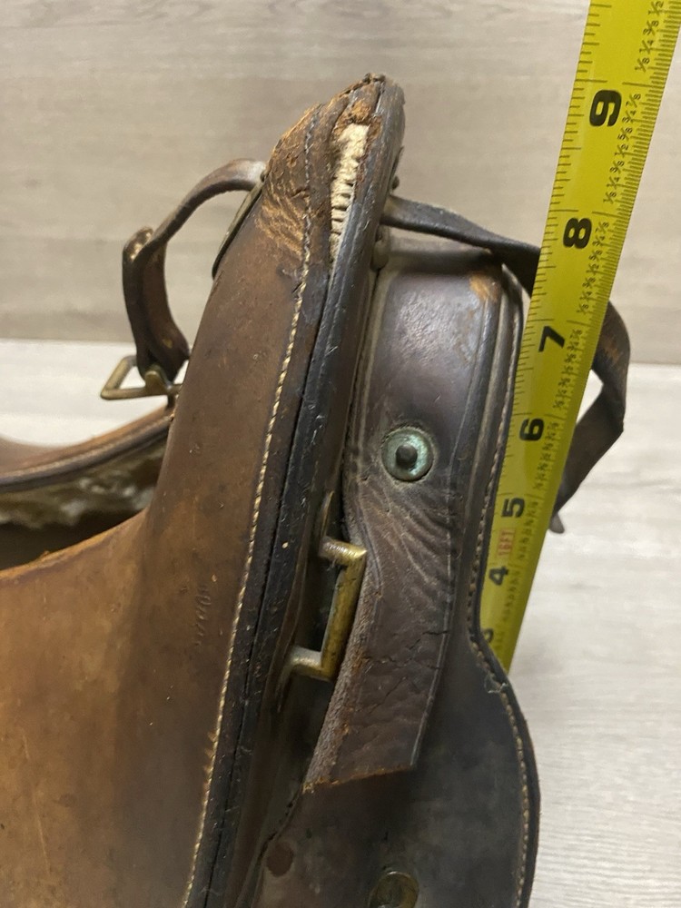 Rare McClellan Calvary Saddle 1902-1908 Authentic! Has Stampes (See Desc)