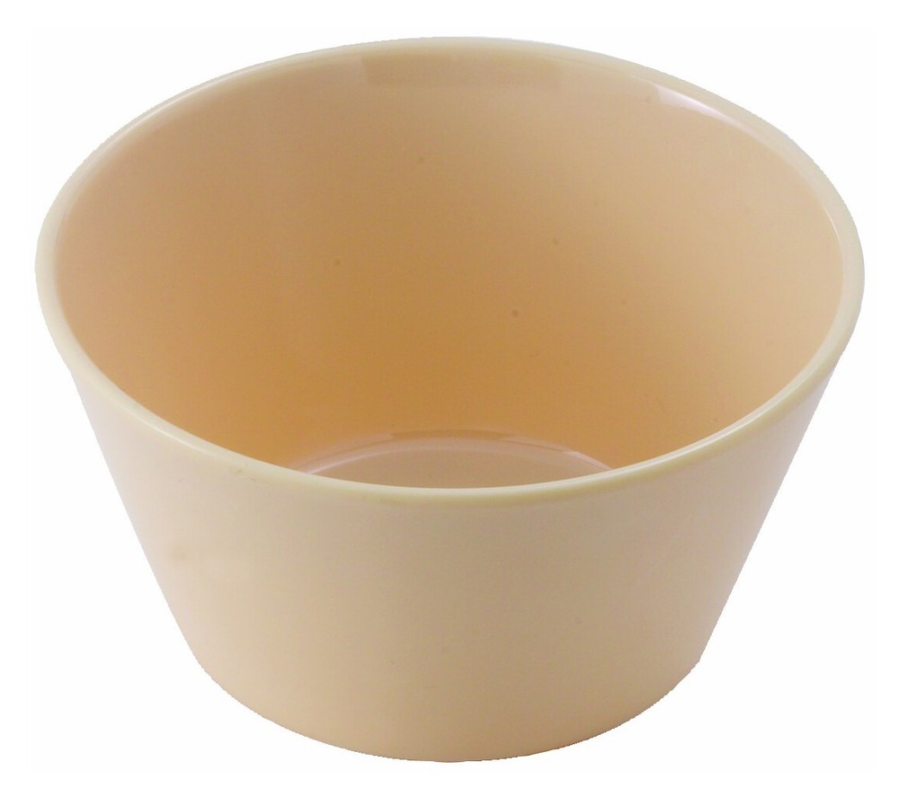 8oz Melamine Bouillon Cups, Tan (4 Dozen)