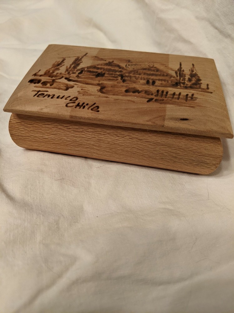 Solid Wood Trinket Box From Tenuco Chili