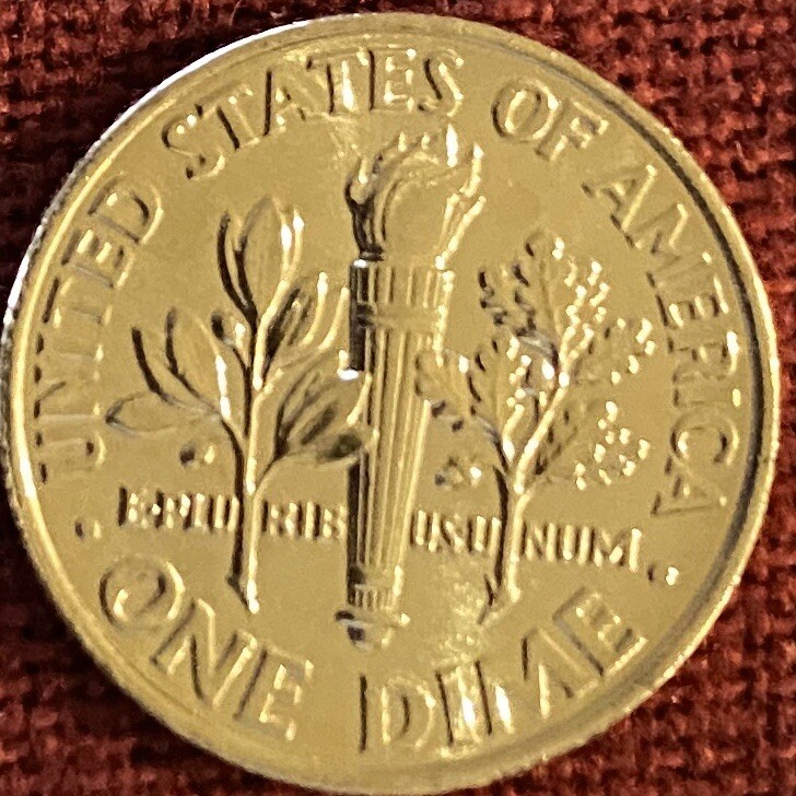 2012-D BU Roosevelt Dime From OBW