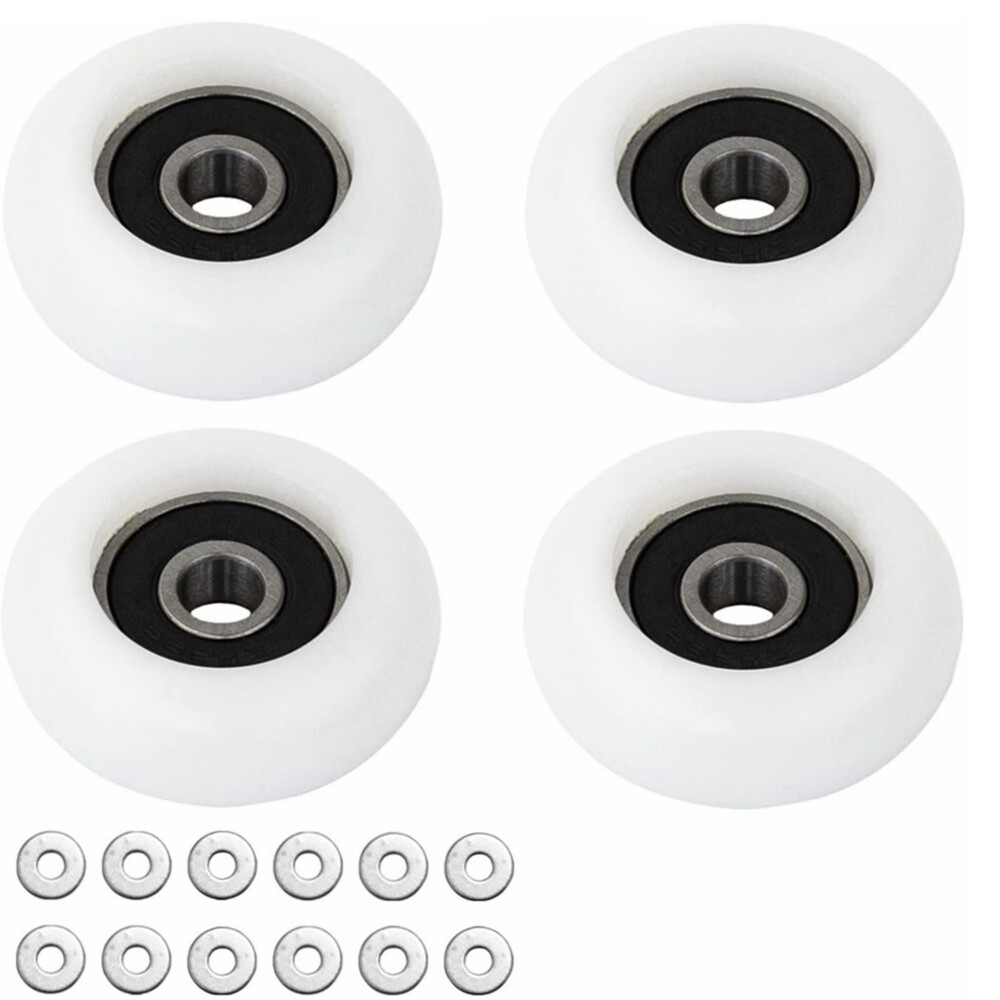 4 Pack Wheels/Rollers FITS Total Gym Models 2000, 3000, 3000 XL