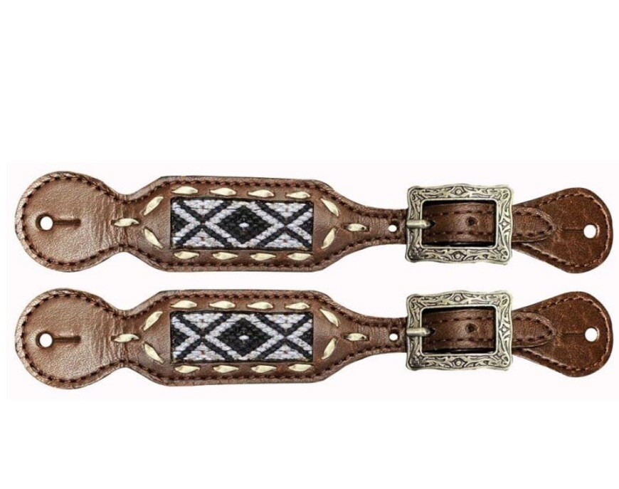 ladies western spur straps