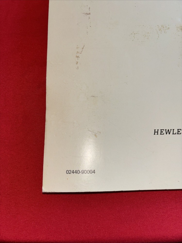 Hp 02440-90004 Analog -Digital Interface 2440A