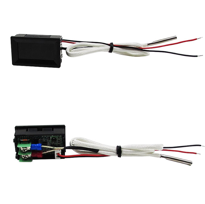 XH-B310 DC 12V LED Digital Display Temperature Meter M6 Thread/Stick Tester Red