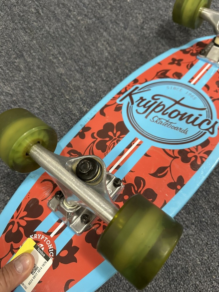 Nice Kryptonics Mini Cruiser 26" Skateboard Alloha Hawaii Pattern