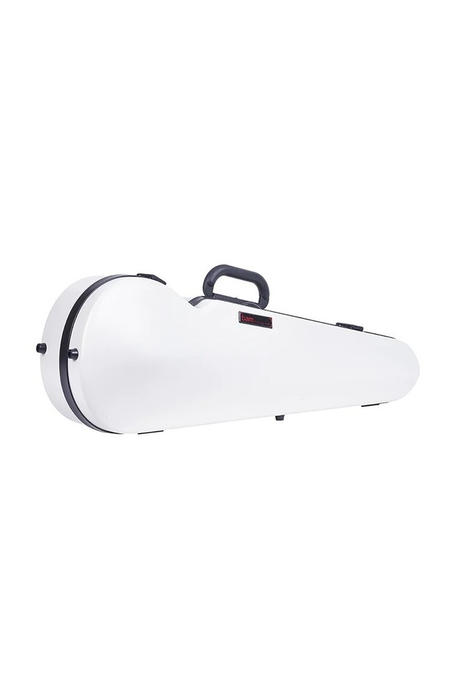 BAM HIGHTECH CONTOURED VIOLIN CASE WHITE 2002XLW