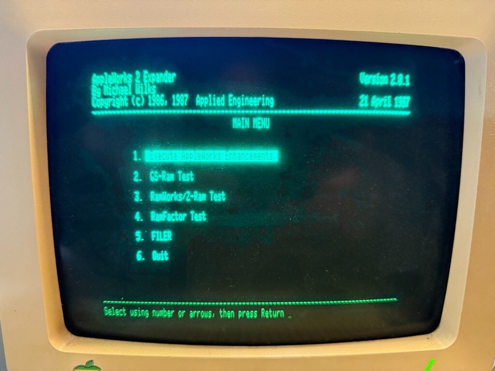 Applied Engineering AppleWorks 2 Expander v2.0.1 3-1/2 disk