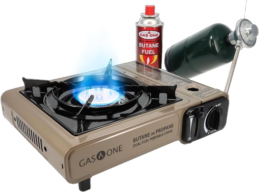 Compact -3400P Propane and Butane Stove - Automatic Ignition for Convenience