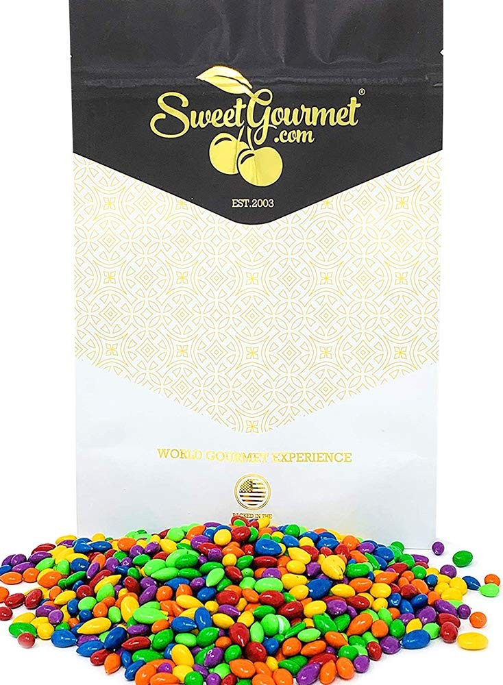 Rainbow Candy Coated Chocolate Sunflower Seeds | 1 Pound