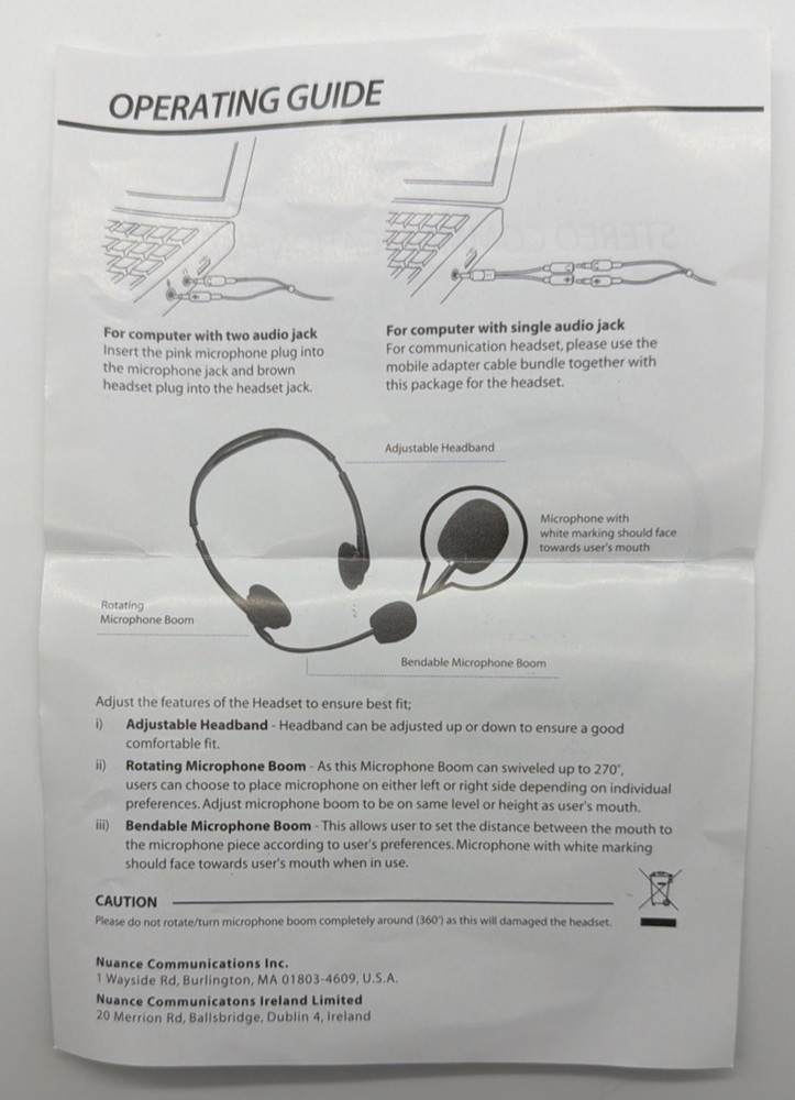 NUANCE Dragon NaturallySpeaking Premium Speech Recognition Software Version 13