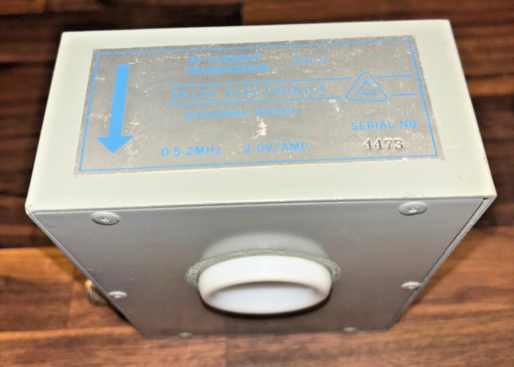 DELTA ELECTRONICS RF AMMETER/CURRENT TRANSFORMER TСT-5