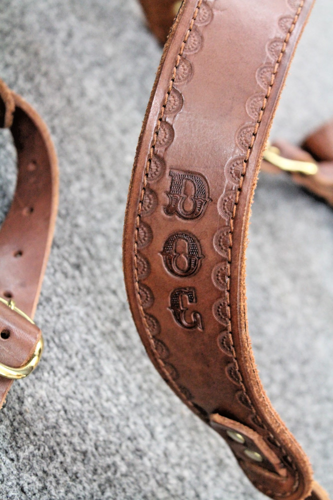 Leather Cigar Harness Est. MMXVI "Dog" "Dunkley" (Preowned)