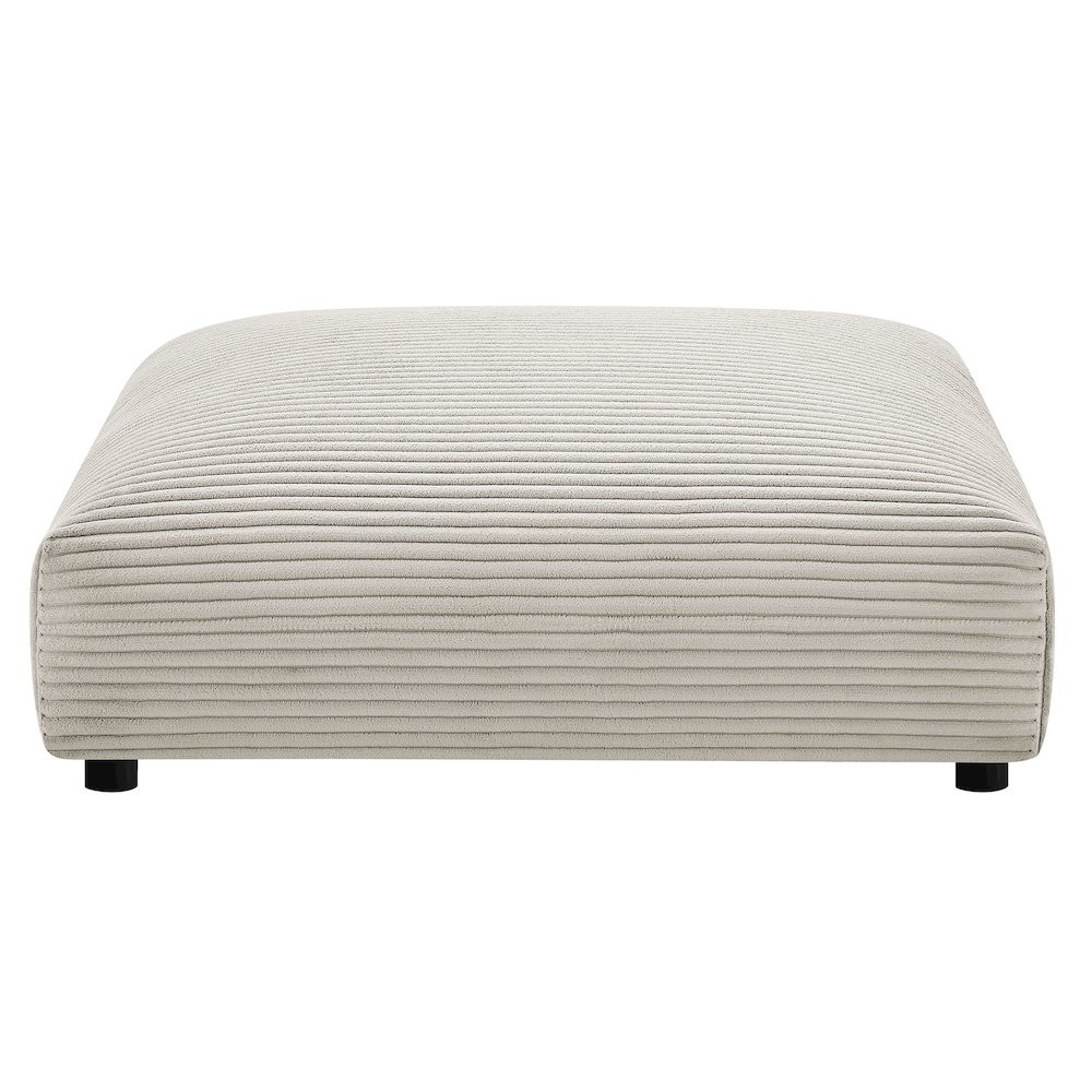 Solace Modular Corduroy Upholstered Ottoman