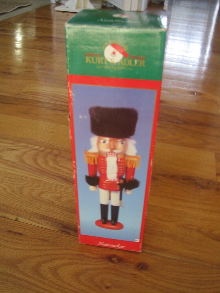 Kurt Adler Nutcracker In Box 15"