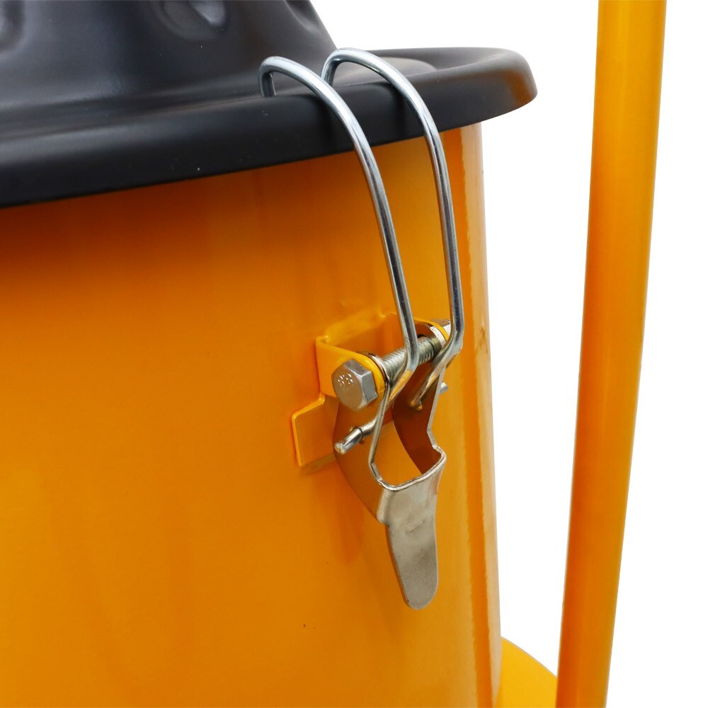 5gal Pneumatic Compressed Grease Injector 20L with Pressure Meter Adjustable