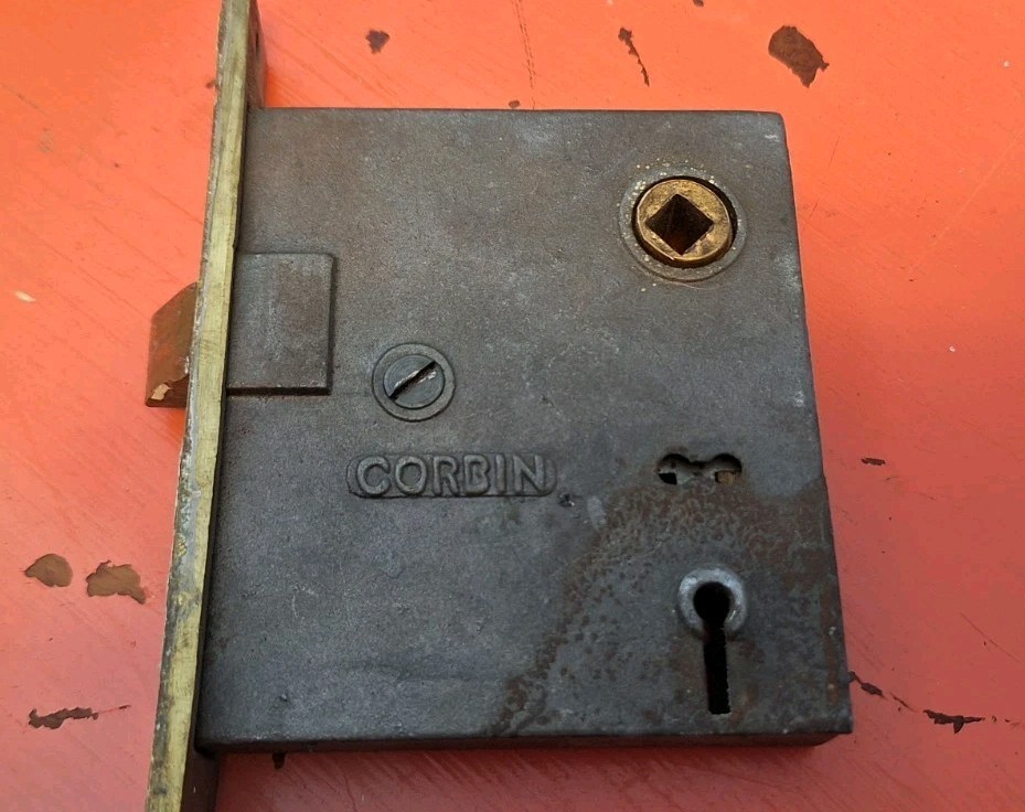 Vintage Corbin Mortise Lock 2