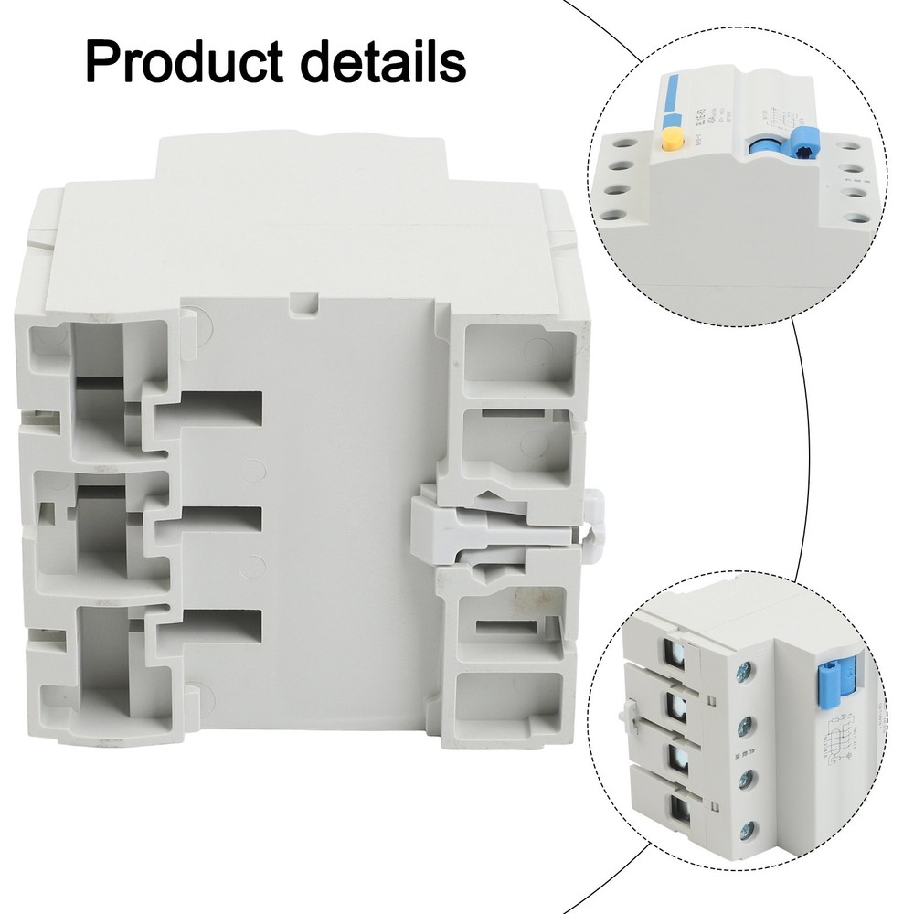 3P+N ML1E63 Leakage Protector With Screw Fixed Installation For Stability