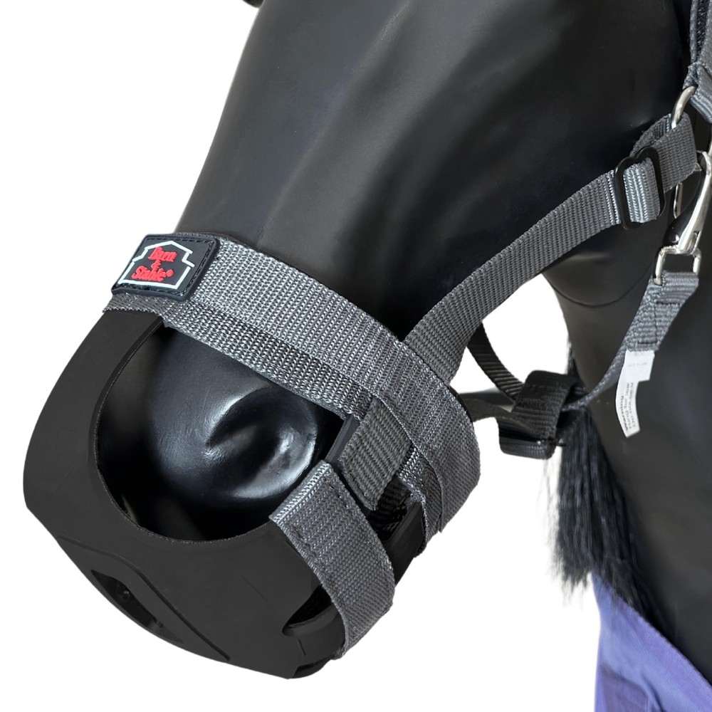 BARN & STABLE Horse Grazing Muzzle for Easy Breathe, Comfortable Muzzle Grazing