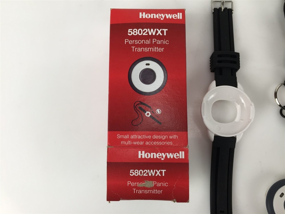 Honeywell 5802WXT Single-Button Wireless Personal Panic Transmitter - White