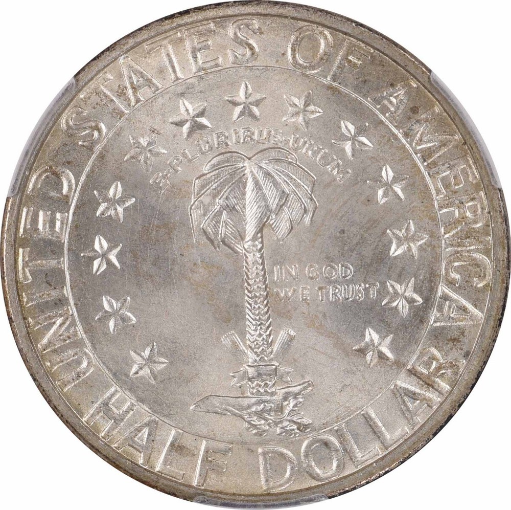 Columbia Commemorative Silver Half Dollar 1936-D MS67 CACG