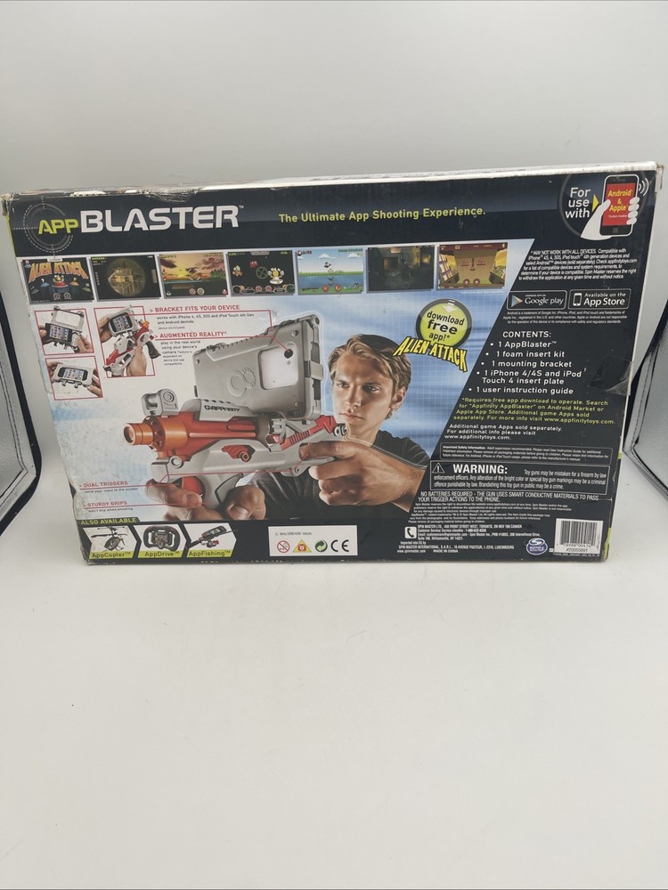 Spin Master Appfinity AppBlaster Toy Gun for Android & Apple Smartphones ()