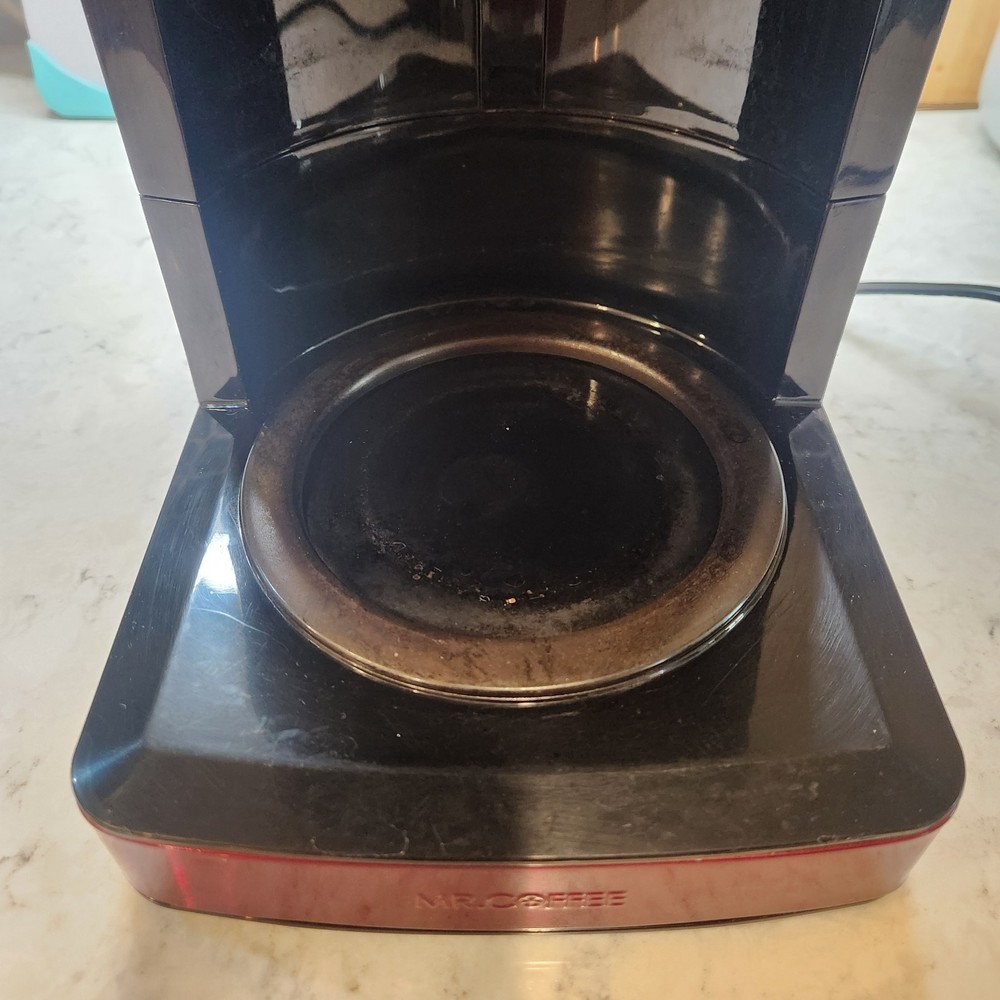 Mr Coffee 12 Cup Programmable Coffee Maker Red Metallic BVMC-TJX36