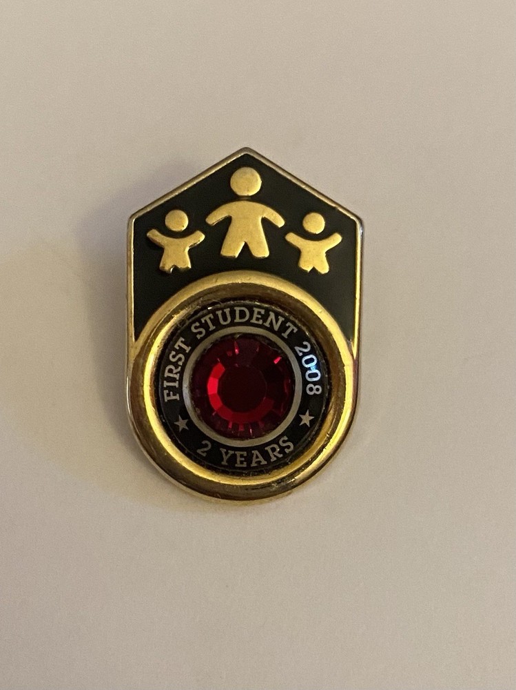 First Student 2008 2 Years Lapel Pin P159