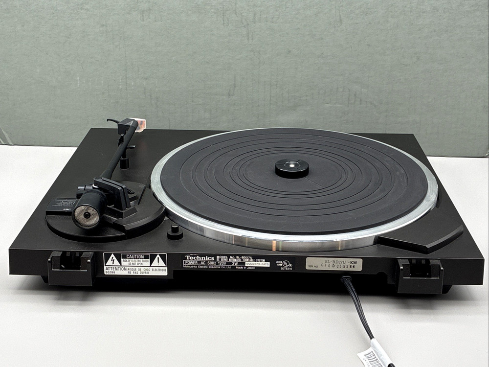 Technics DC Servo SL-BD27 Automatic Turntable System Works!