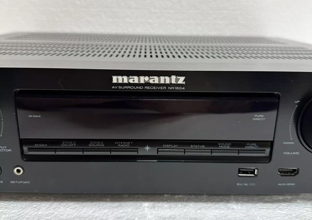 Marantz NR1604 Receiver Bundle With Remote Tested & Working!
