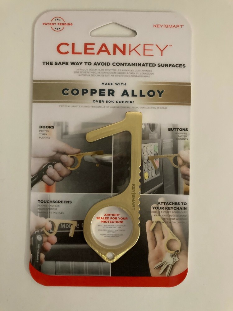 CLEANKEY -- THE SAFE WAY TO AVOID CONTAMINATED SURFACES