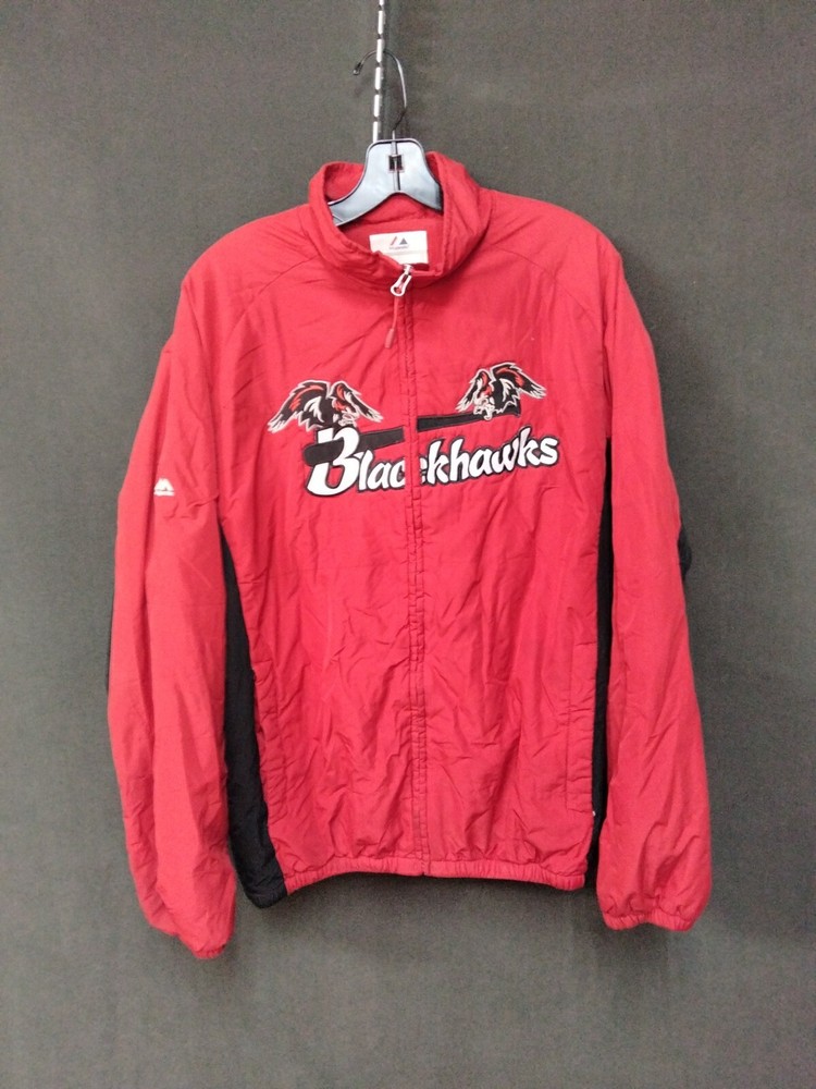 Blackhawks Majestic Jacket Size Large