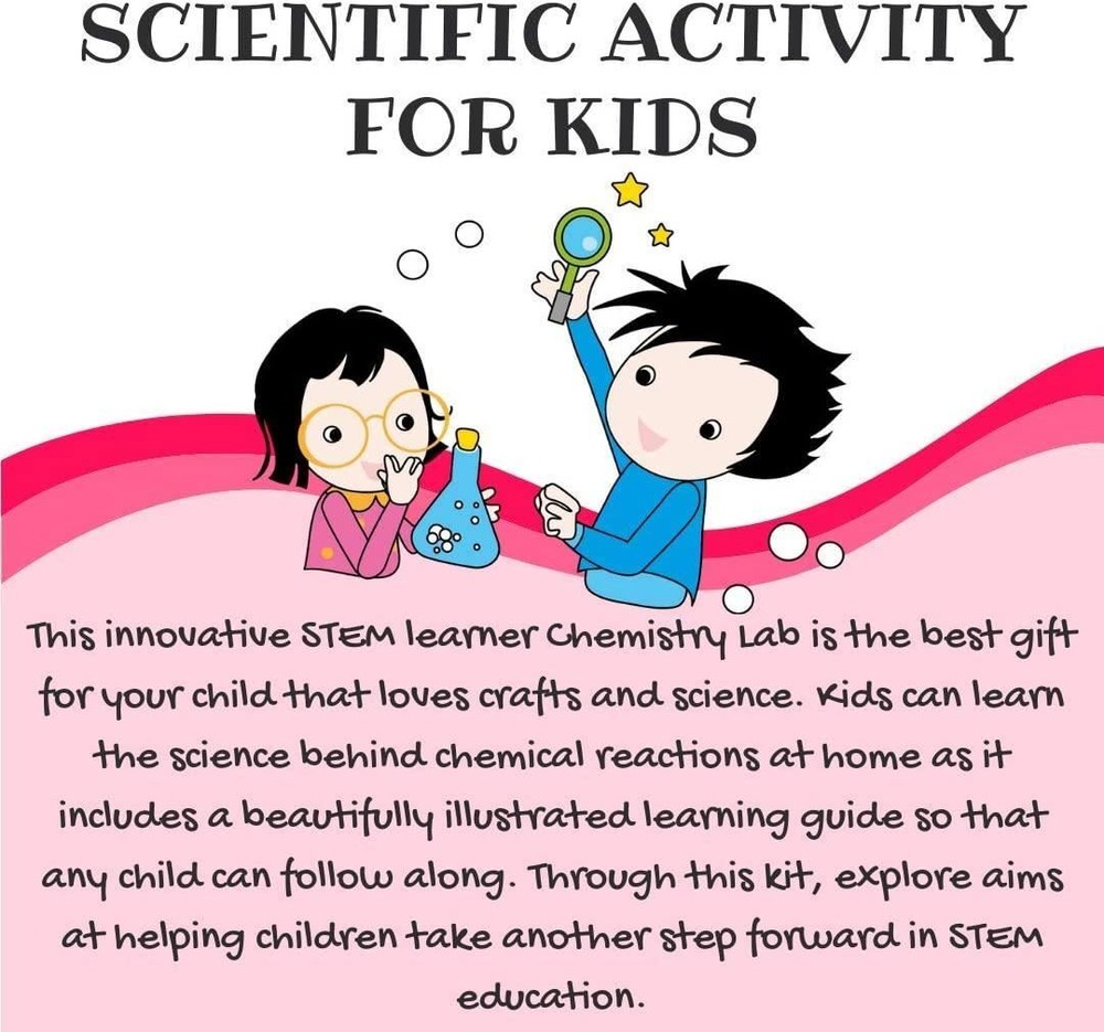 Explore STEM Learner My Chemistry Lab DIY Science Experiment Kit