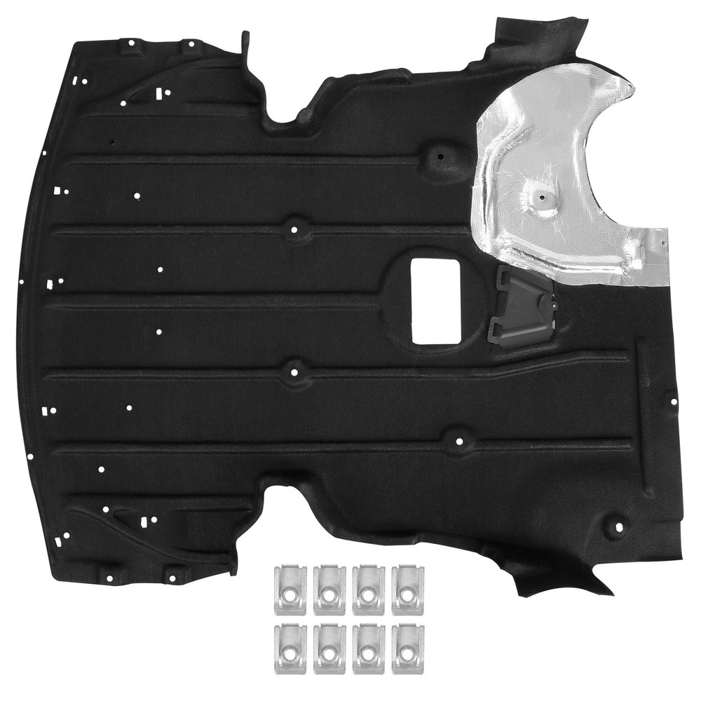 KUAFU Front Engine Splash Shield Compatible with 2006-2013 BMW 3-Series Black...