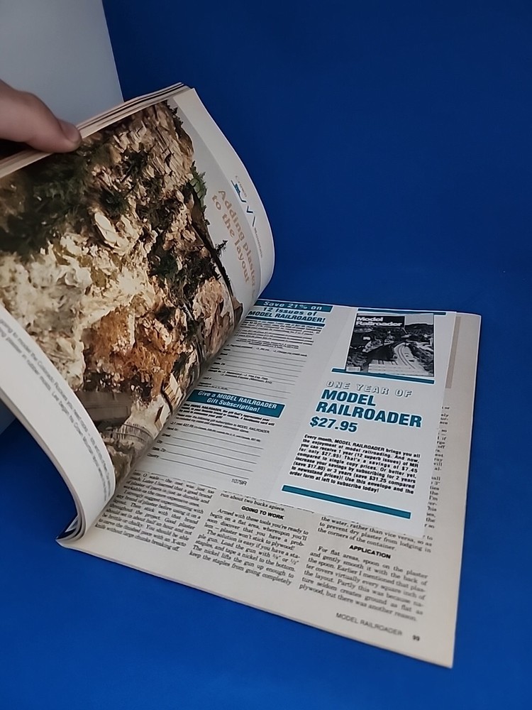 Model Railroader Magazine June 1991 Issue