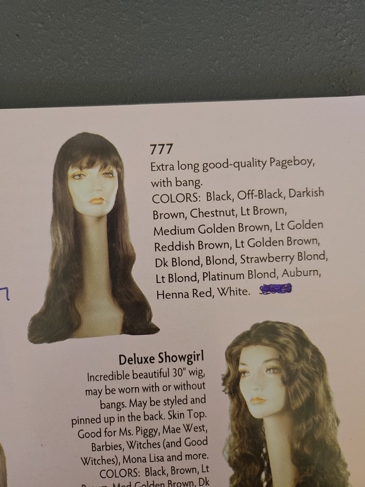 LACEY WIG LONG PAGEBOY