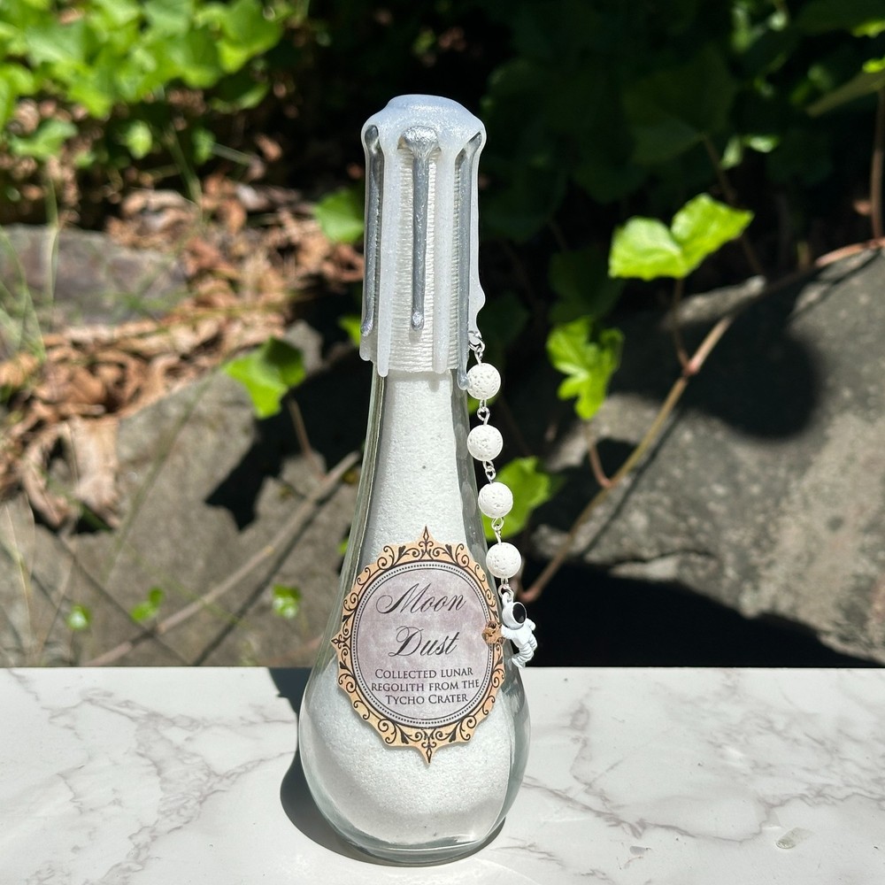 Moon Dust Decorative Potion Bottle Bookshelf Space Galaxy Decor