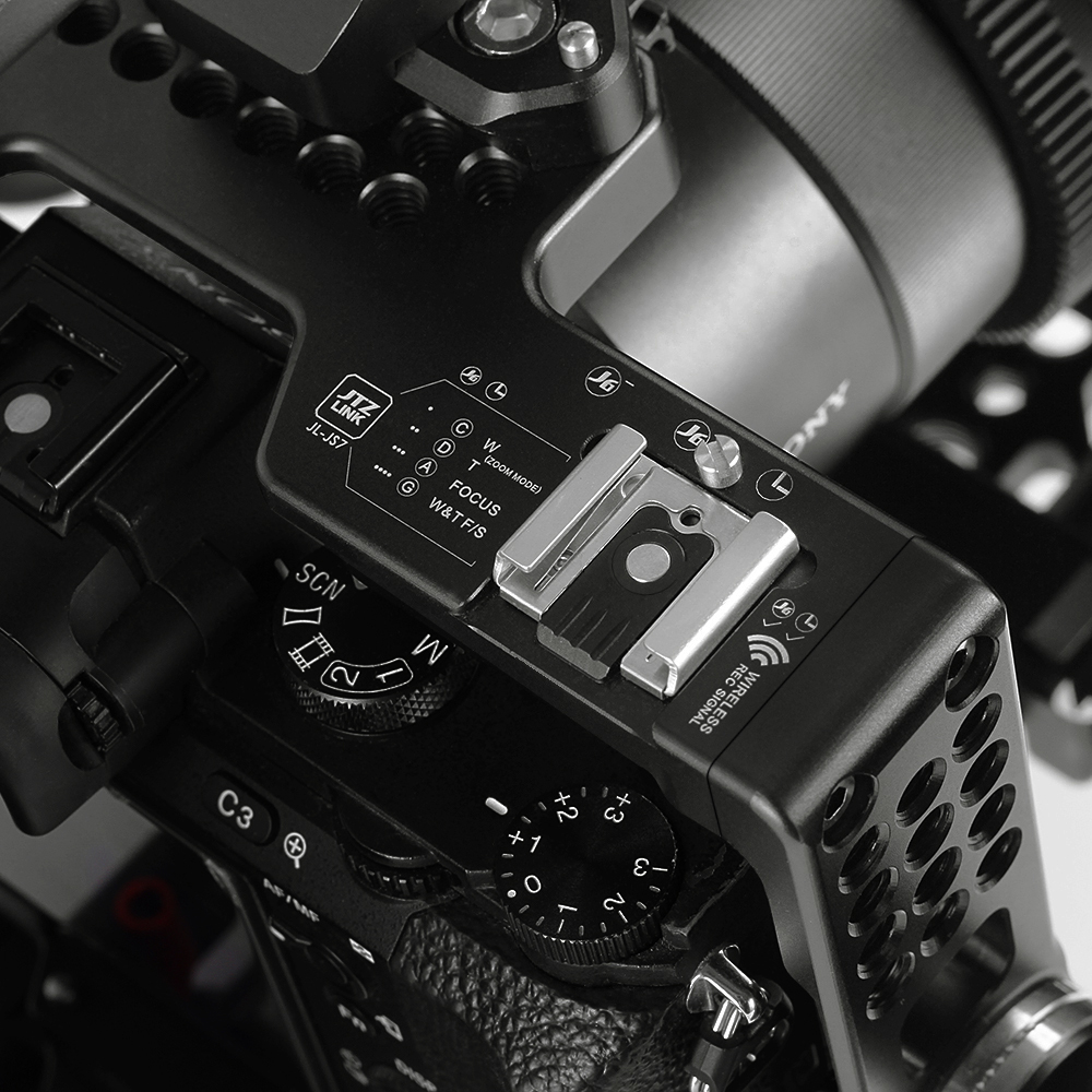US JTZ DP30 DSLR Camera Cage Baseplate Rig Handle Grip for Panasonic Camera