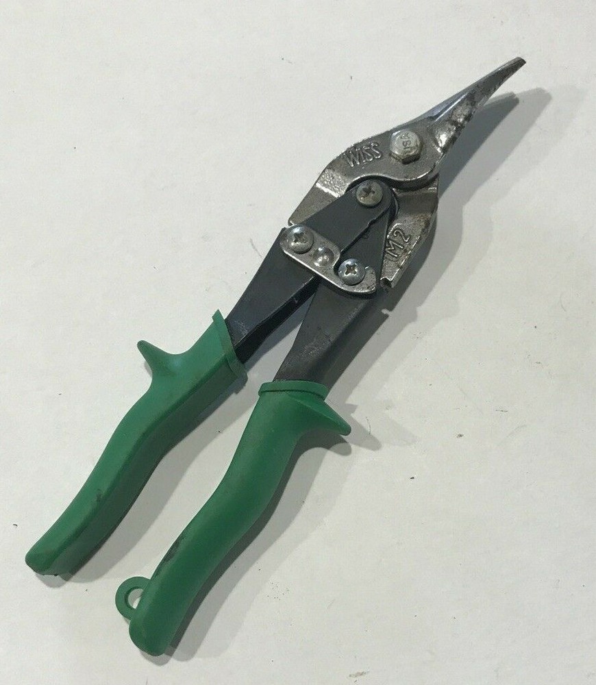 WISS M2 Tin Cutters Cut Coated Handle 0921