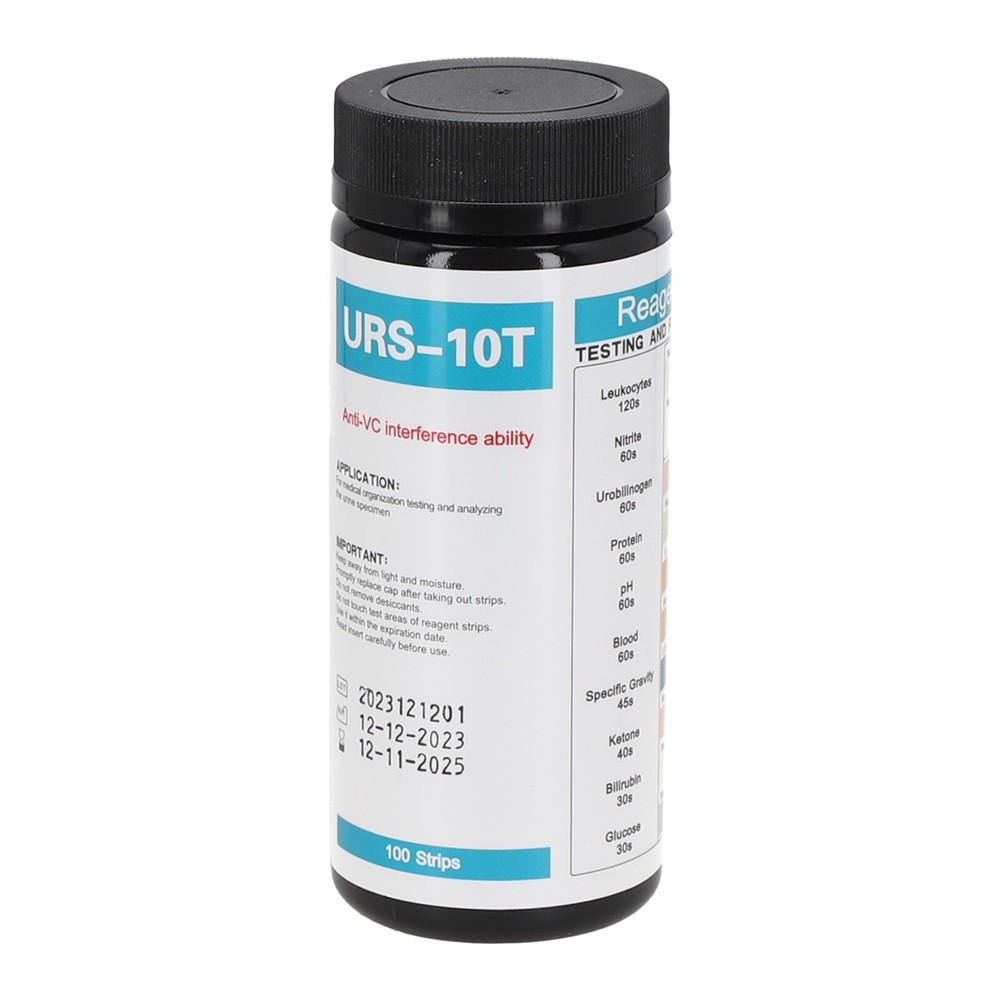 Convenient URS10T Urine Test Strips Quick and Precise 10 Parameter Testing USA