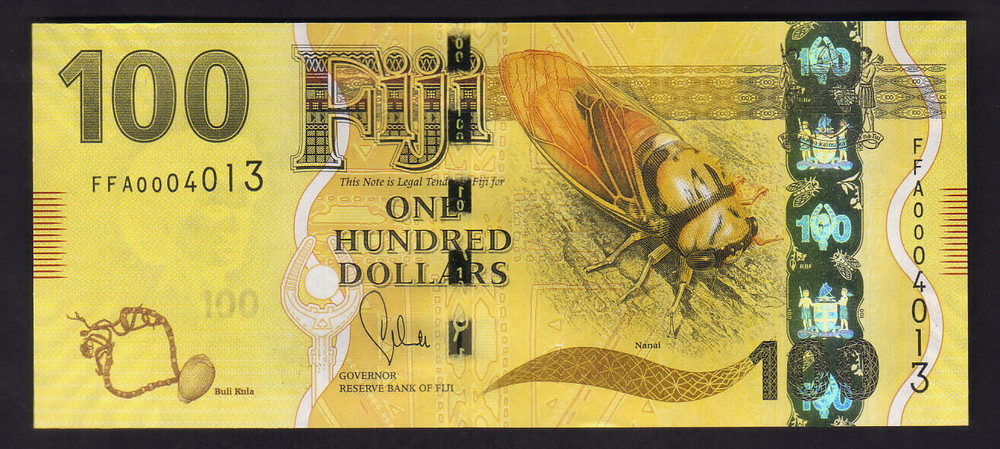 FIJI P-119a. (2013) 100 Dollars..  UNC