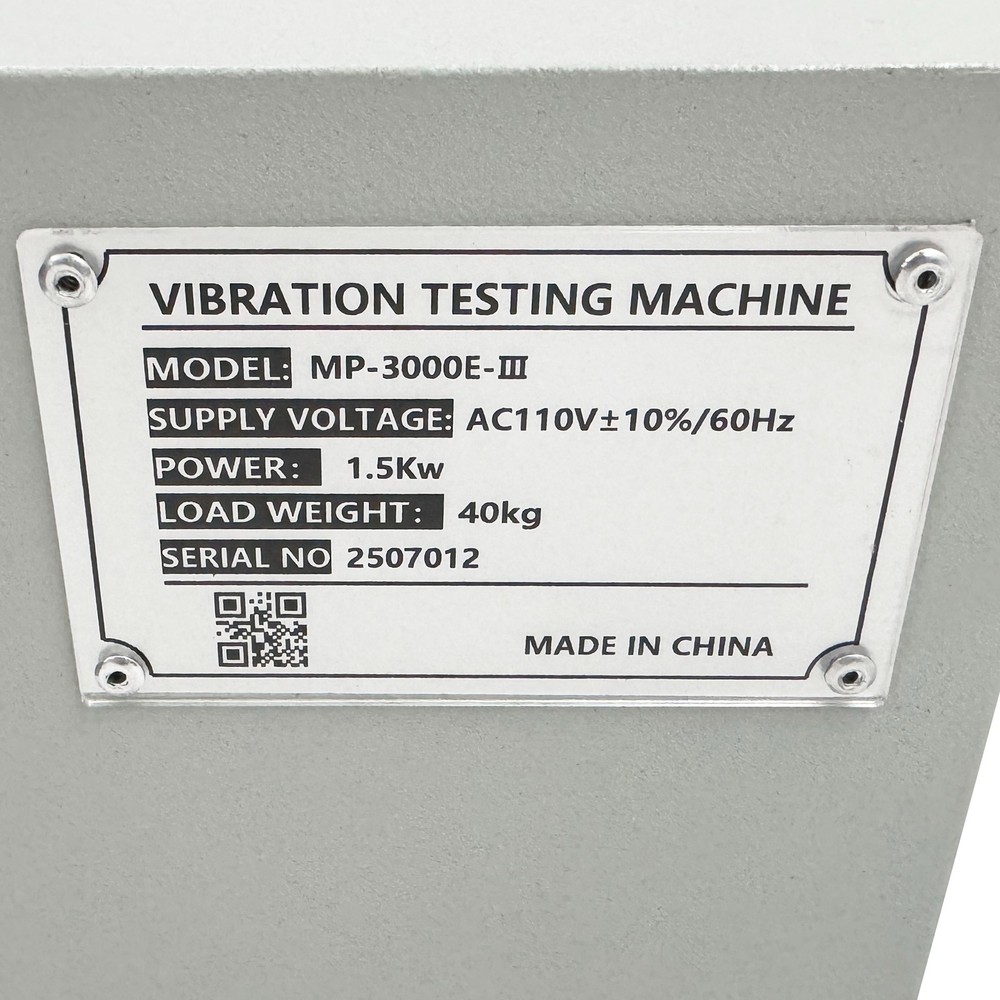 Split-Type 3Axis Variable Frequency Testing Machine 1-400Hz Adjustable Frequency