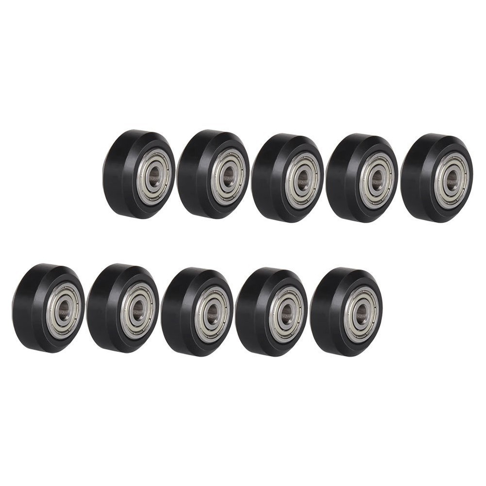 10 Pcs Bearing Guide Pulley Roller Rollers Printer Part with Wheels