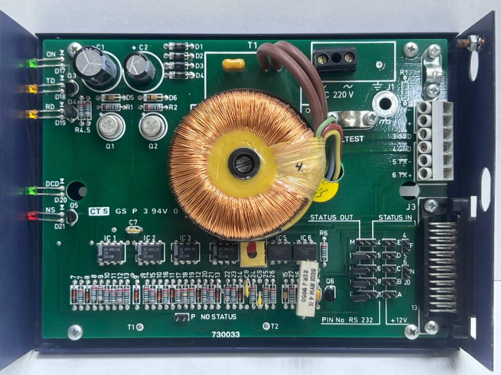 ISMO-A TYPE 201-A CURRENT LOOP MODEM