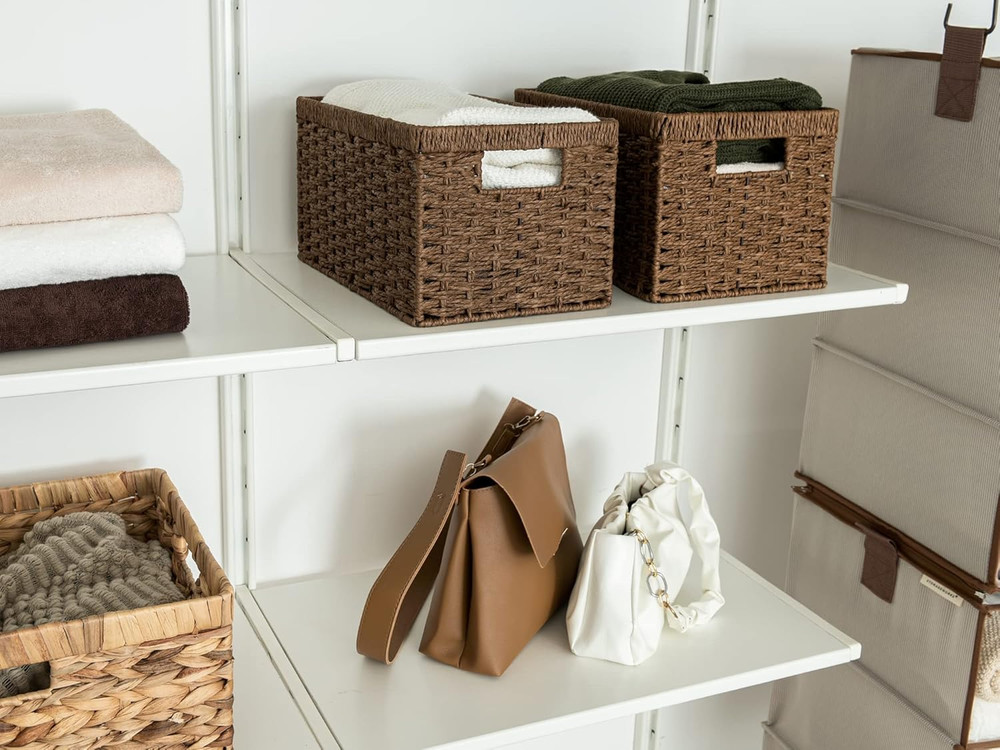 round Paper Rope Storage Baskets