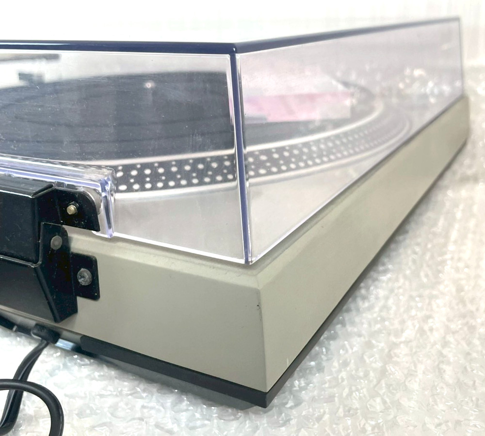 Technics SL-1500 Direct Drive Turntable Silver Vintage Tested