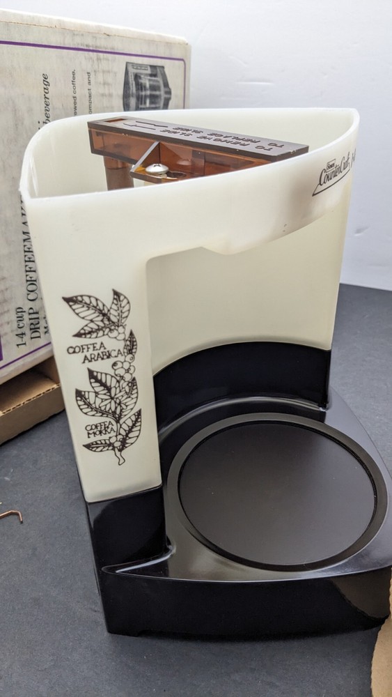 Vintage 1978 Sears Coffee Maker 1-4 Cup Drip NEW